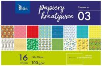 Papiery kreatywne A5 zestaw nr 03 KB029-03, Tetis