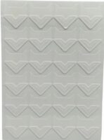 Samoprzylepne narożniki do zdjęć 24szt białe