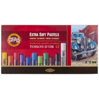 Pastele suche miękkie 12-kol. Jumbo Ekst, Koh-I-Noor