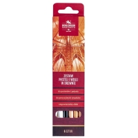 Pastele suche i węgle w drewnie + rozcieracz Gioconda, Koh-I-Noor