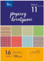 Papiery kreatywne A4 zestaw nr 11 KB030-11, Tetis