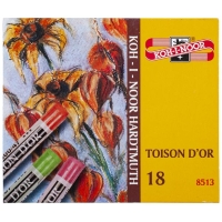 Pastele suche miękkie 18-kol, Koh-I-Noor