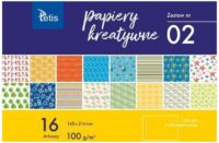 Papiery kreatywne A5 zestaw nr 02 KB029-02, Tetis