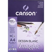 Blok szkicowy A4 50 k. 200g Imagine, Canson