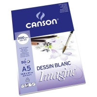 Blok szkicowy A5 50 k. 200g Imagine, Canson