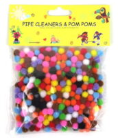 Pomponiki dekoracyjne 6 mm