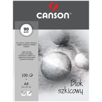 Blok szkicowy A4 100 k. 90g Student Kule, Canson