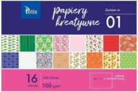 Papiery kreatywne A5 zestaw nr 01 KB029-01, Tetis