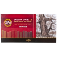 Pastele suche brąz 8592, Koh-I-Noor