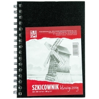 Blok szkicowy A5 80k. 98g,spirala po długim boku, Koh-I-Noor